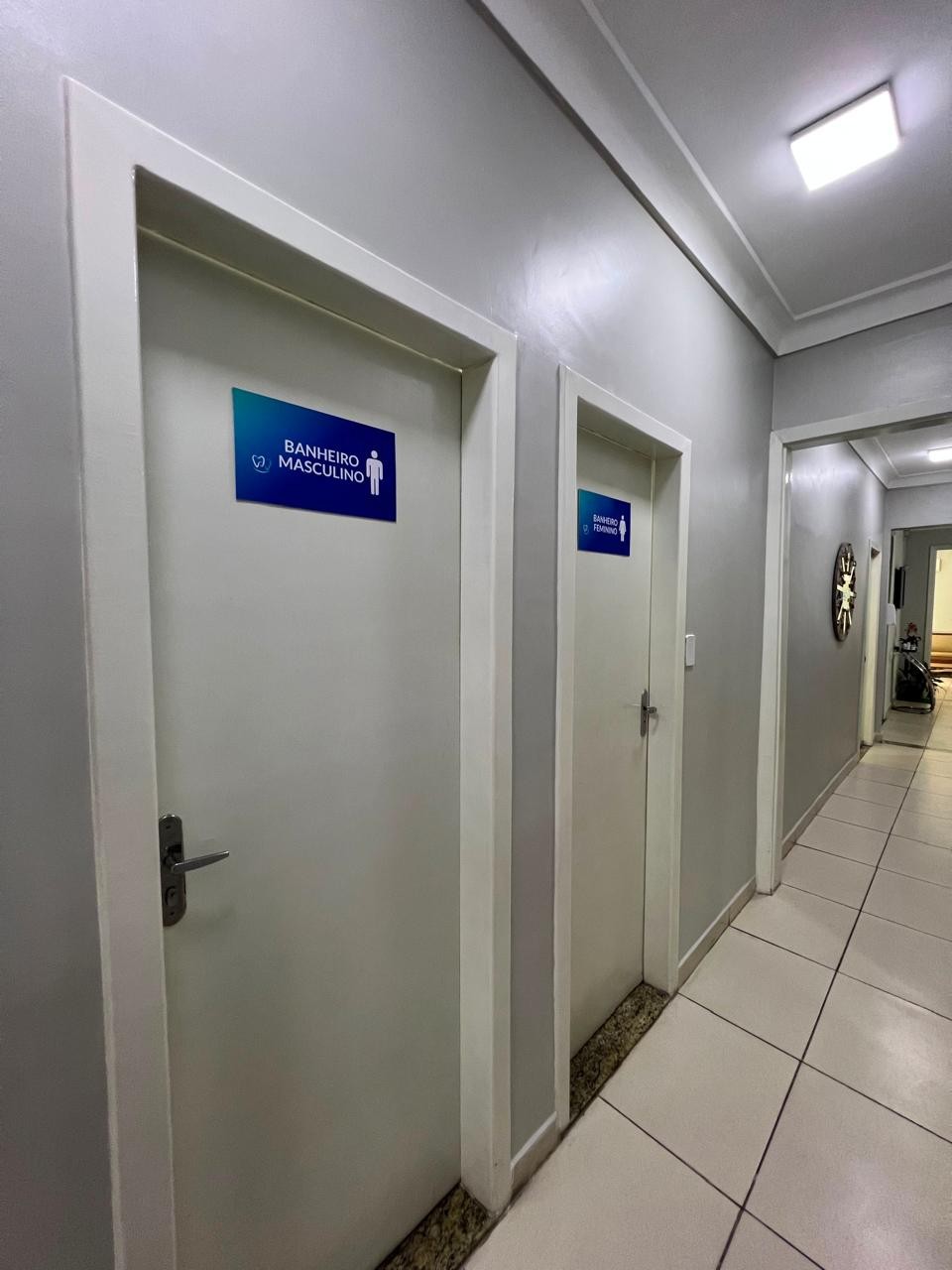 Corredor dos consultórios